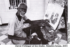Jamaican Painter David Boxer