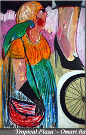 Jamaican artist Omari Ra