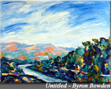 Jamaican Painter Byron Bowden