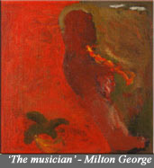 Jamaican Abstract Painter Milton George
